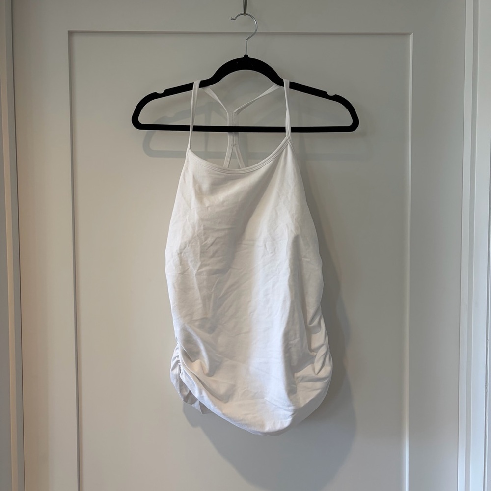 Beyond the Bump White Tank Top